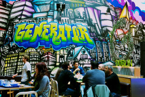 Generator-hostel-mural
